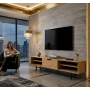 Szafka RTV-67 Drewno Lite Dąb Loft Lakier Rozmiary od 100 cm do 200 cm PREMIUM